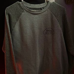grey vans crew neck